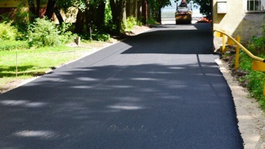 Ceļa remonti Strazdumuižas ciematā