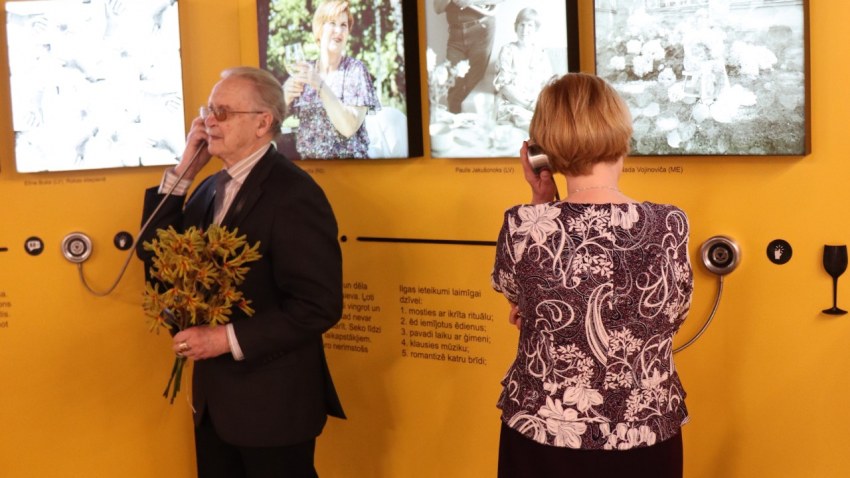 Multimediālās izstādes &quot;Neredzamās dzīves&quot; atklāšana