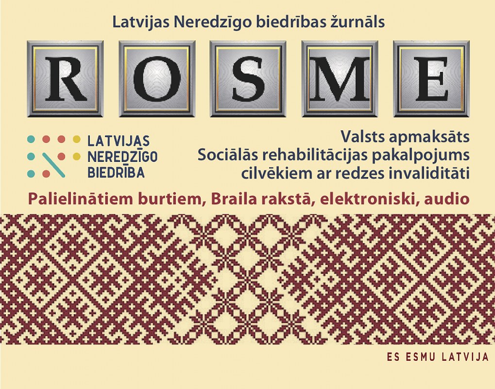 Sākusies pieteikšanās 2019.gada žurnālam "Rosme"