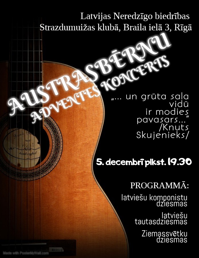 Austrasbērnu adventes koncerts 