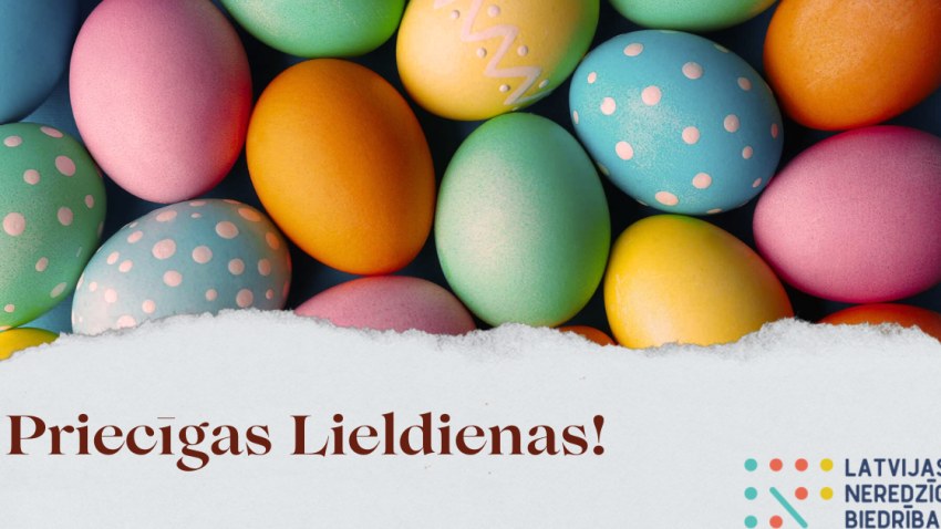Priecīgas Lieldienas!